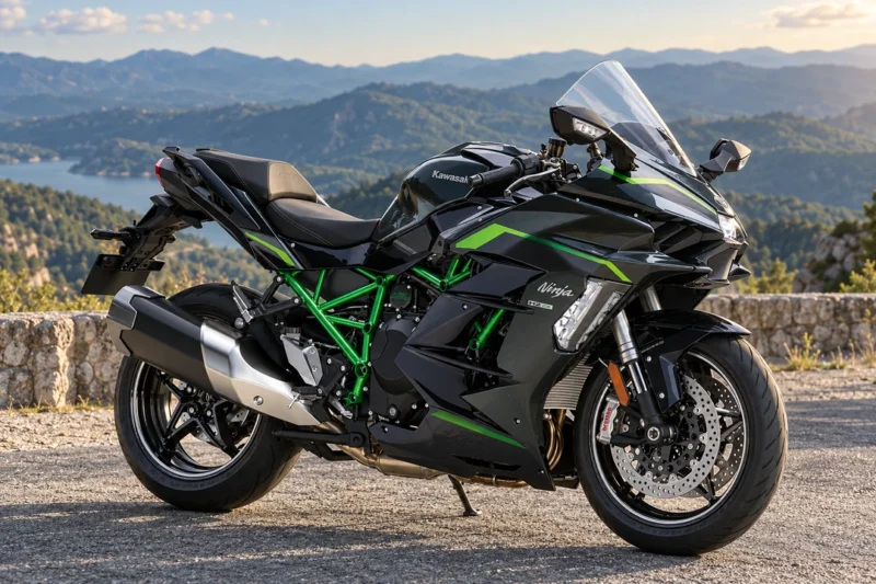 Kawasaki Ninja H2 SX SE: motor sobrealimentado, radar y precio