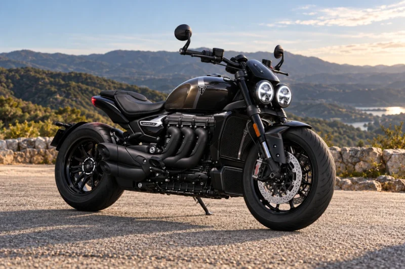 Triumph Rocket 3 Storm R: ficha técnica, precio y carácter de su motor de 2.458 cc